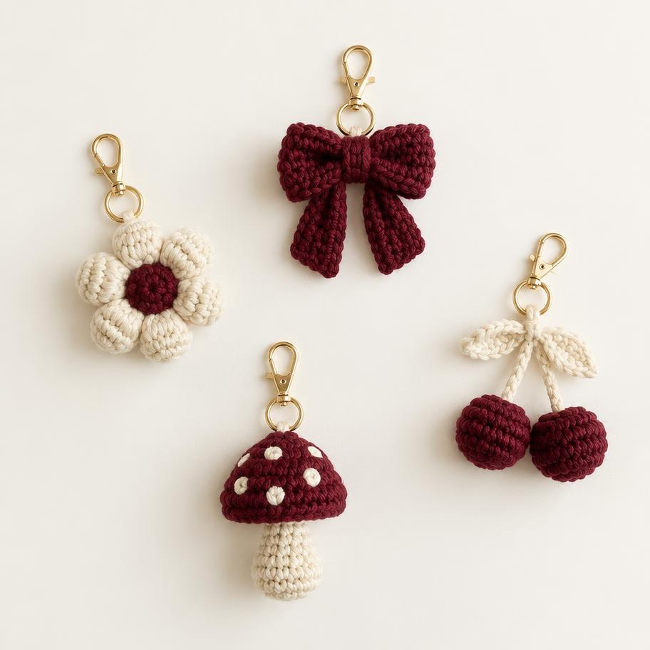 Handmade crochet detail